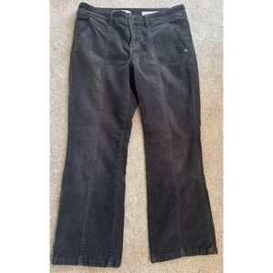 LIKE NEW Pilcro And The Letterpress Stet Corduory Gray Crop Pant - Size 29